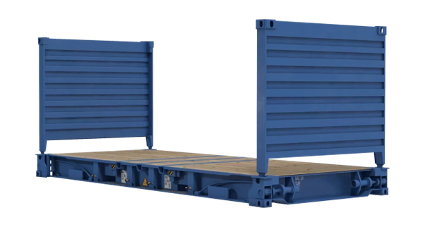 Bridge Solution flat rack container - Business Money