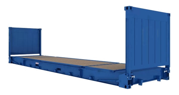 Bridge Solution flat rack container - Business Money