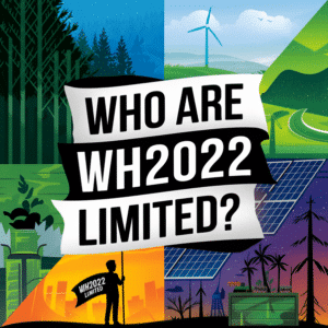 Sustainable investment landscape featuring renewable energy infrastructure and green technology development